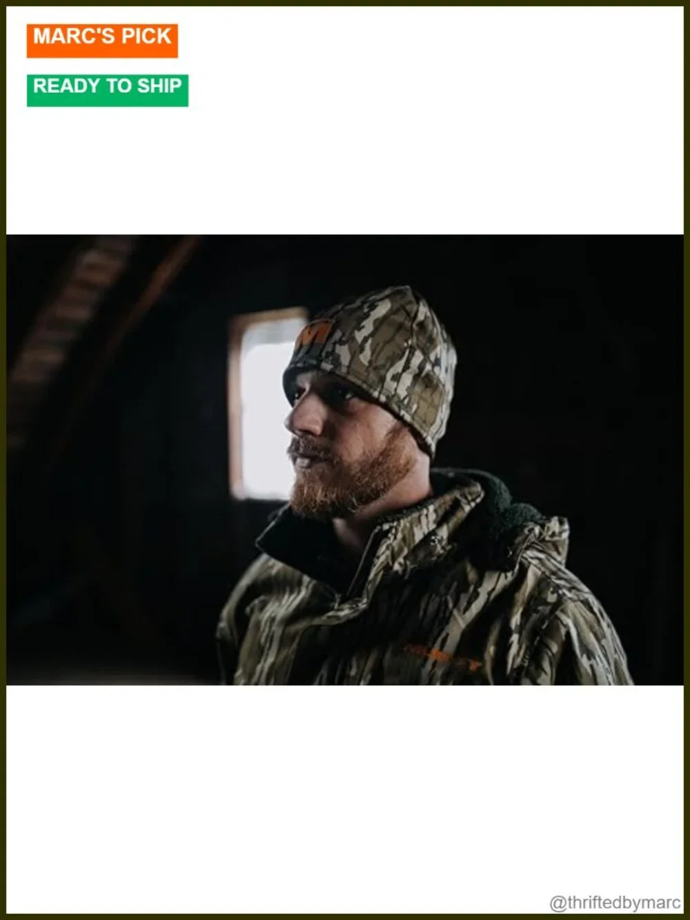 Sherpa Fleece Beanie with Water Resistant Stretch Fleece Construction